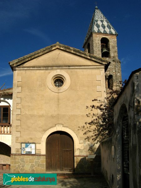 El Bruc - Església de Santa Maria (Foto: Albert Esteves, 2009) El Bruc - Església de Santa Maria