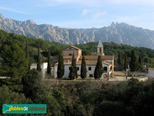 El Bruc - Església de Santa Maria (Foto: Albert Esteves, 2009) El Bruc - Església de Santa Maria