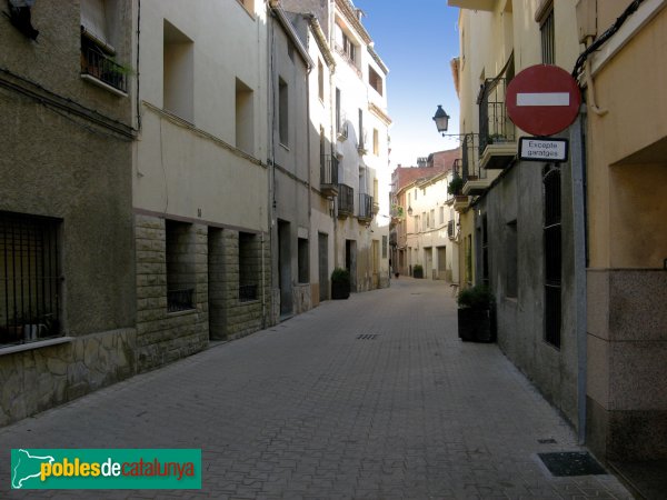 Vallbona d'Anoia - Carrer Major