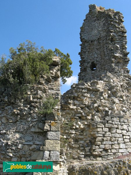 La Llacuna - Castell de Vilademàger (Foto: Albert Esteves, 2009) La Llacuna - Castell de Vilademàger