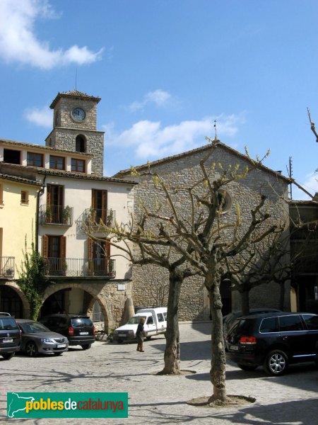 La Llacuna - Església de Santa Maria (Foto: Albert Esteves, 2009) La Llacuna - Església de Santa Maria