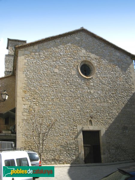 La Llacuna - Església de Santa Maria (Foto: Albert Esteves, 2009) La Llacuna - Església de Santa Maria