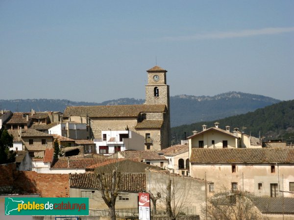 La Llacuna - Església de Santa Maria (Foto: Albert Esteves, 2009) La Llacuna - Església de Santa Maria