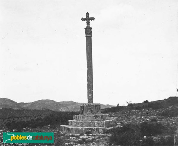 La Llacuna - Creu de terme del Pla