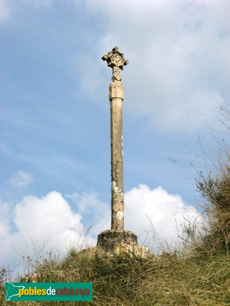 Santa Maria de Miralles - Creu de terme de Françola