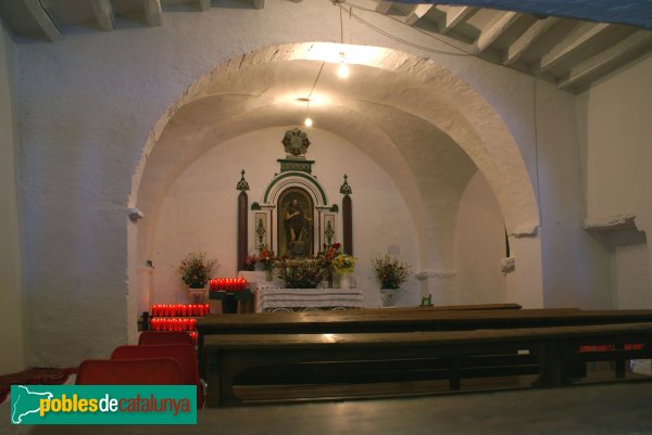 Palau-saverdera - Sant Onofre, interior