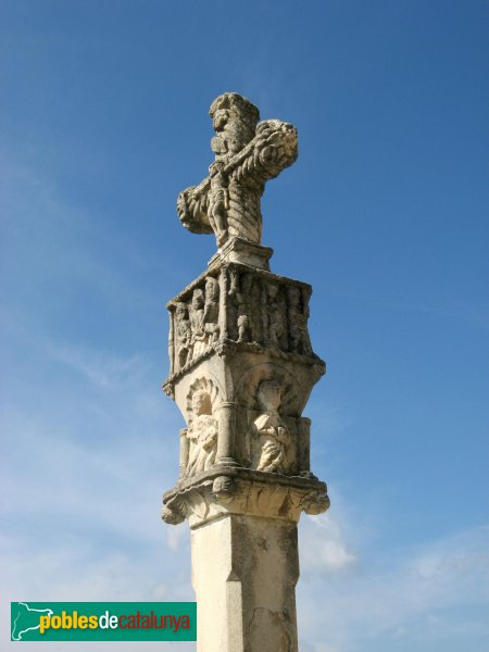 Jorba - Creu de terme (Foto: Albert Esteves, 2009) Jorba - Creu de terme