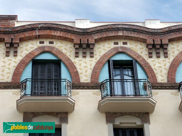 Barcelona - Casa Pere Folguera (Trav. de Gràcia, 182)