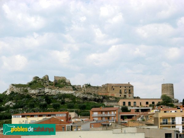 Òdena - Catsell i restes del nucli antic