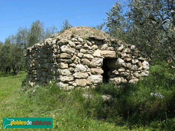 Òdena - Cabana de pedra seca