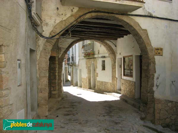 Sant Martí de Tous - Carrer de les Voltes