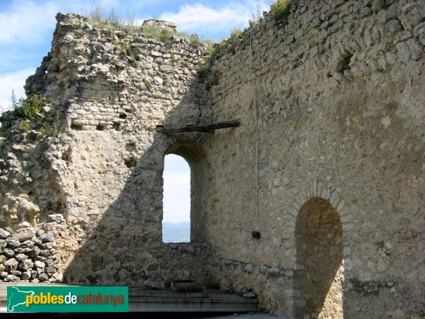 Santa Margarida de Montbui - Castell de Montbui, sala superior