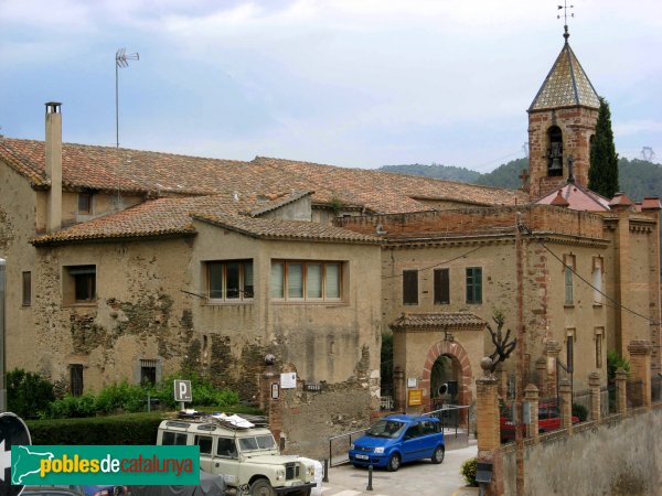 Sant Climent de Llobregat - Rectoria, vista del conjunt