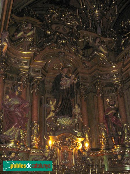 Igualada - Basílica de Santa Maria. Interior