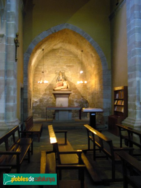 Igualada - Basílica de Santa Maria. Interior