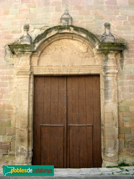 Prats de Rei - Església de Santa Maria, portada