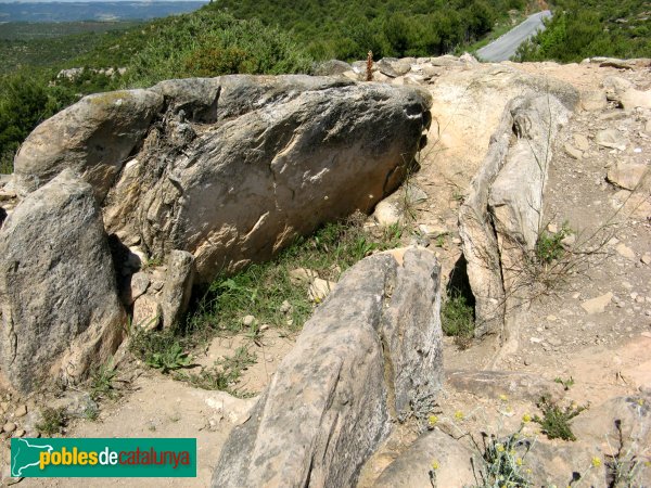 Rubió - Dolmen de les Maioles