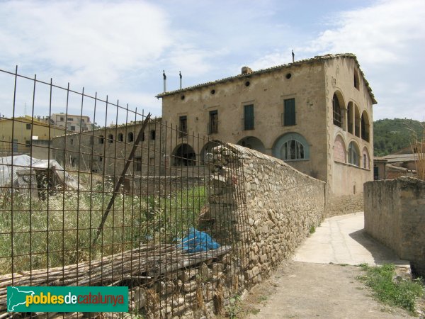 Copons - Cal Madora, façana posterior