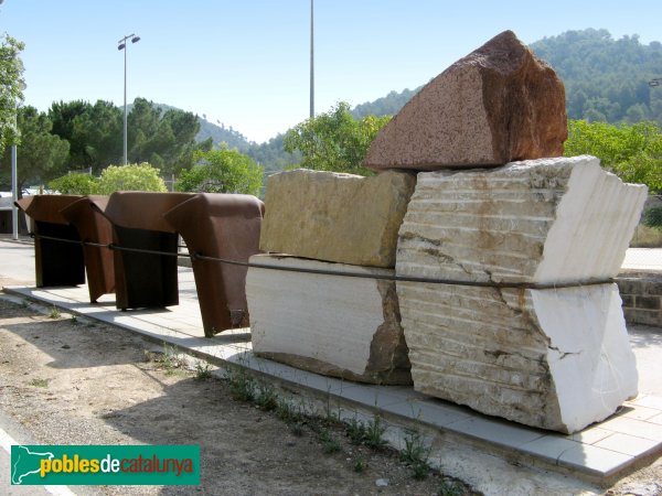 Copons - Monument als Traginers