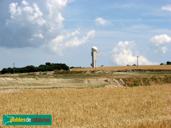 Montmaneu - Radar de la Creu del Vent