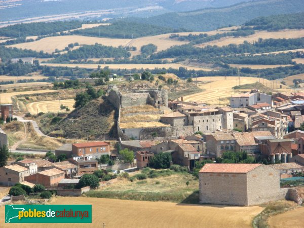 Calaf - Castell, després de la restauració (Foto: Albert Esteves, 2009) Calaf - Castell, després de la restauració