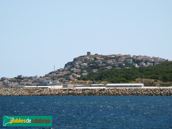 L'escala - Torre d'en Montgó, des de l'Escala