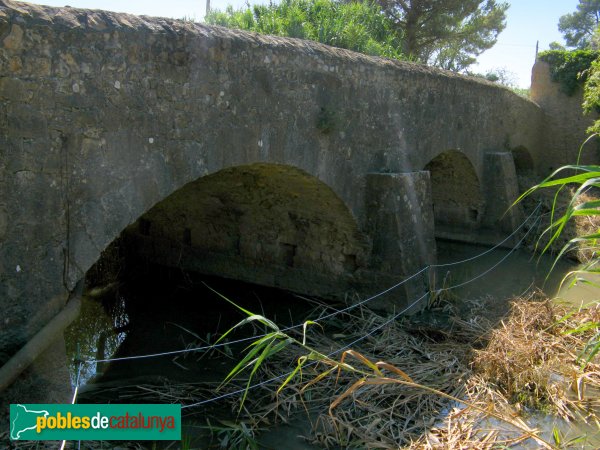 L'Escala - Molí d'en Dou, pont