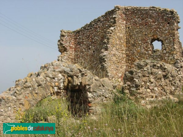 L'Escala - Santa Maria de Vilanera, restes del monestir (Foto: Parròquia d'Empúries) L'Escala - Santa Maria de Vilanera, restes del monestir