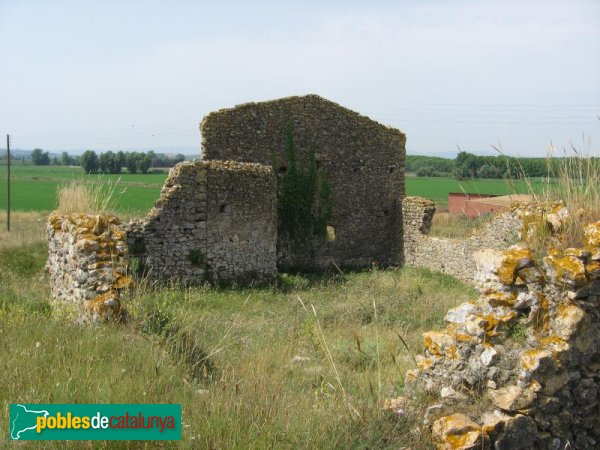 L'Escala - Santa Maria de Vilanera, restes del monestir (Foto: Parròquia d'Empúries) L'Escala - Santa Maria de Vilanera, restes del monestir