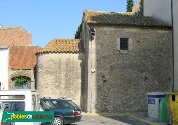 L'Armentera - Església de Sant Martí, restes romàniques