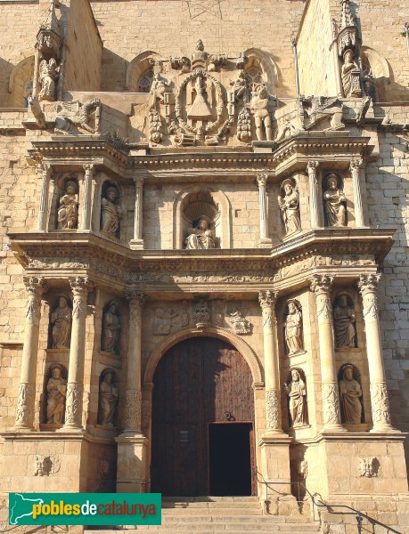 Montblanc- Santa Maria la Major, portada