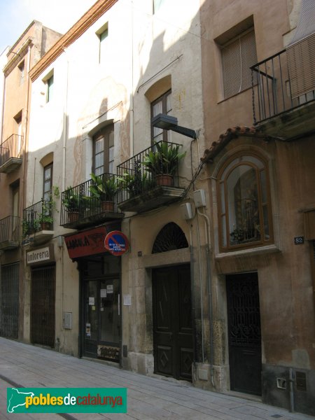 Montblanc - Carrer Major, casa de 1777