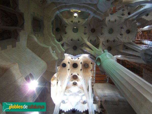 Barcelona - Sagrada Família, interior