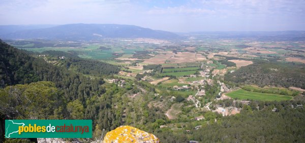 Montblanc - Panoràmica des del castell de Prenafeta