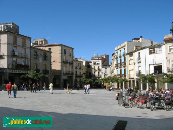 Santa Coloma de Queralt - Plaça Major