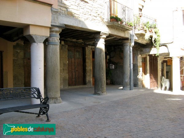 Santa Coloma de Queralt - Plaça de l'Església