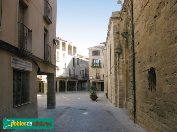 Santa Coloma de Queralt - Plaça de l'Església