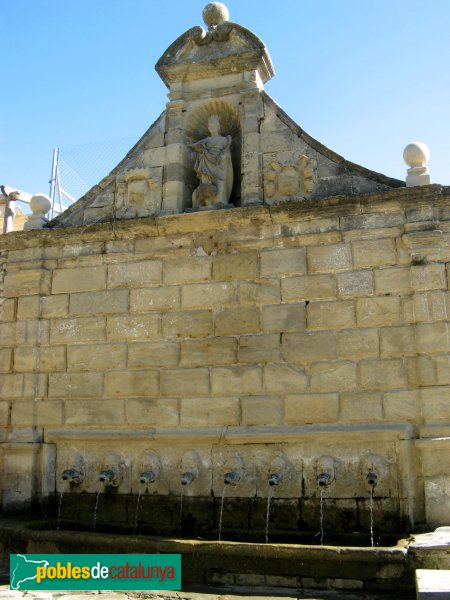 Santa Coloma de Queralt - Font de les Canelles