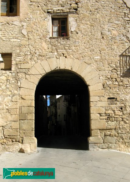 Santa Coloma de Queralt - Portal d'en Martí