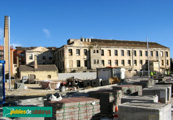 Molins de Rei - Fàbrica del Molí, abans de la restauració