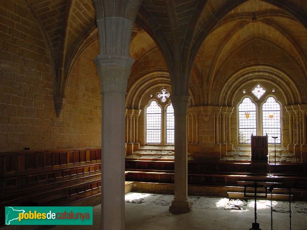 Monestir de Poblet - Sala capitular