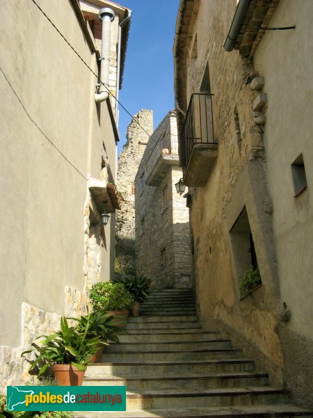 Savallà del Comtat, un carrer