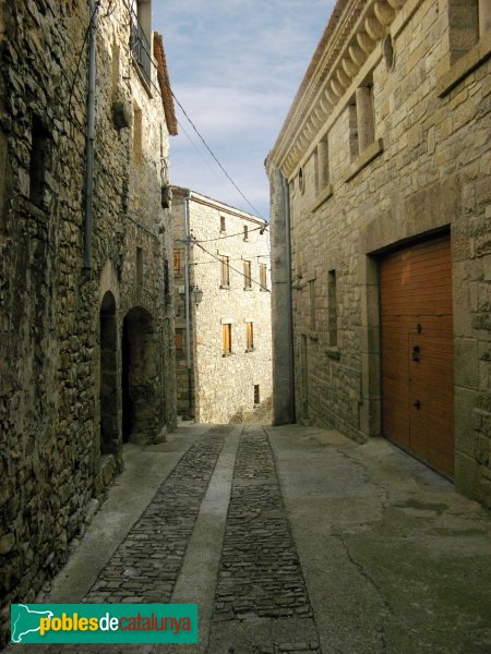 Savallà del Comtat, un carrer