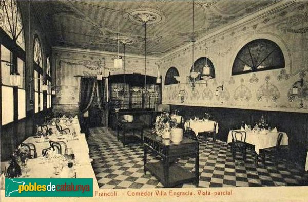 L'Espluga de Francolí - Villa Engracia, postal antiga