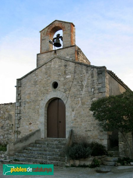 Sarral - Sant Joan Baptista, de Vallverd, església moderna