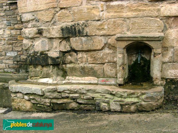 Vallfogona de Riucorb - Font del carrer de la Font