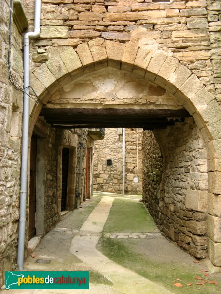 Vallfogona de Riucorb - Carrer de l'Arc