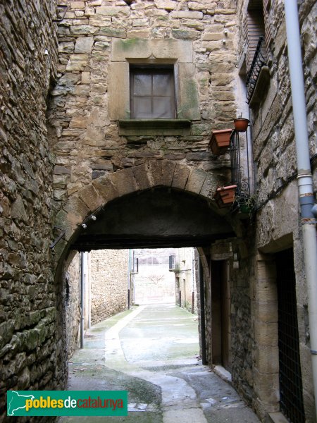 Vallfogona de Riucorb - Carrer de l'Arc