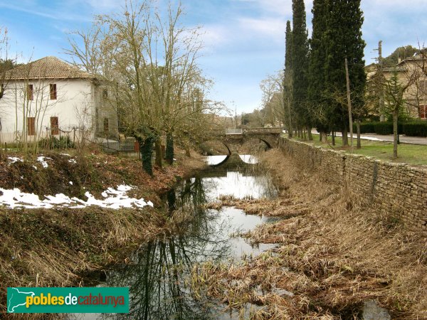 Vallfogona de Riucorb - pont del Balneari