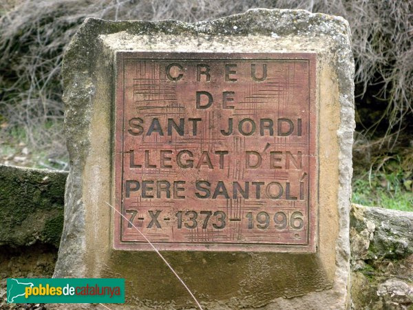 Vallfogona de Riucorb - Creu de Sant Jordi